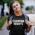 Champion Heights Ohio Classic Block Women's Cotton T-Shirt additional view 2