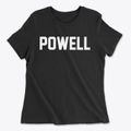 Powell Wyoming Classic Block Women's Cotton T-Shirt additional view 1