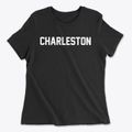 Charleston West Virginia Classic Block Women's Cotton T-Shirt additional view 1