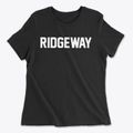 Ridgeway Alaska Classic Block Women's Cotton T-Shirt additional product view 1
