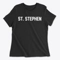 St. Stephen South Carolina Classic Block Women's Cotton T-Shirt additional view 1