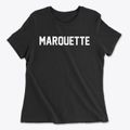 Marquette Kansas Classic Block Women's Cotton T-Shirt additional view 1