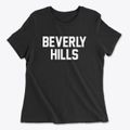 Beverly Hills Missouri Classic Block Women's Cotton T-Shirt additional view 1