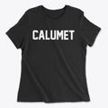Calumet Minnesota Classic Block Women's Cotton T-Shirt additional view 1