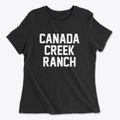 Canada Creek Ranch Michigan Classic Block Women's Cotton T-Shirt additional view 1