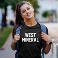 West Mineral Kansas Classic Block Women's Cotton T-Shirt additional view 2