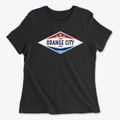 Orange City Iowa Diamond Star Women's Cotton T-Shirt additional view 1