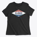 Hillsboro Illinois Diamond Star Women's Cotton T-Shirt additional view 1