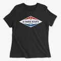 La Habra Heights California Diamond Star Women's Cotton T-Shirt additional view 1