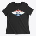 Delta Utah Diamond Star Women's Cotton T-Shirt additional product view 1