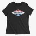 Long Prairie Minnesota Diamond Star Women's Cotton T-Shirt additional view 1