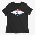 Hull Iowa Diamond Star Women's Cotton T-Shirt additional view 1