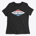 Chevy Chase Village Maryland Diamond Star Women's Cotton T-Shirt additional view 1