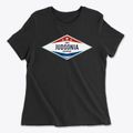 Judsonia Arkansas Diamond Star Women's Cotton T-Shirt additional view 1