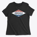Lowellville Ohio Diamond Star Women's Cotton T-Shirt additional view 1