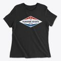 Plandome Heights New York Diamond Star Women's Cotton T-Shirt additional view 1