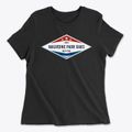 Malverne Park Oaks New York Diamond Star Women's Cotton T-Shirt additional view 1