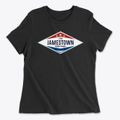 Jamestown Pennsylvania Diamond Star Women's Cotton T-Shirt additional view 1