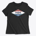 Pierron Illinois Diamond Star Women's Cotton T-Shirt additional view 1
