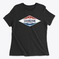 Lexington North Carolina Diamond Star Women's Cotton T-Shirt additional view 1