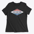 Chestertown New York Diamond Star Women's Cotton T-Shirt additional view 1