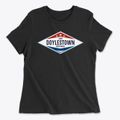Doylestown Wisconsin Diamond Star Women's Cotton T-Shirt additional view 1