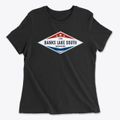 Banks Lake South Washington Diamond Star Women's Cotton T-Shirt additional view 1