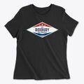 Roxbury New Hampshire Diamond Star Women's Cotton T-Shirt additional view 1