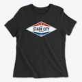 Stark City Missouri Diamond Star Women's Cotton T-Shirt additional view 1