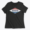 Broughton Ohio Diamond Star Women's Cotton T-Shirt additional view 1