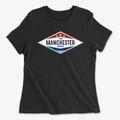 Manchester Virginia Diamond Star Women's Cotton T-Shirt additional view 1