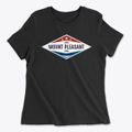 Mount Pleasant Iowa Diamond Star Women's Cotton T-Shirt additional view 1
