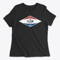 Ilion New York Diamond Star Women's Cotton T-Shirt additional view 1