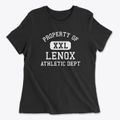 Lenox Iowa Athletic Dept Women's Cotton T-Shirt additional view 1