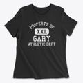 Gary West Virginia Athletic Dept Women's Cotton T-Shirt additional view 1