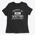 Whiting Vermont Athletic Dept Women's Cotton T-Shirt additional product view 1