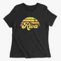 Riva Maryland Sublime Sunset Women's Cotton T-Shirt additional view 1