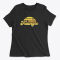 Triangle New York Sublime Sunset Women's Cotton T-Shirt additional product view 1