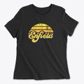 Enfield North Carolina Sublime Sunset Women's Cotton T-Shirt additional view 1