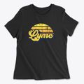 Lyme New York Sublime Sunset Women's Cotton T-Shirt additional view 1
