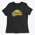 Lacon Illinois Sublime Sunset Women's Cotton T-Shirt additional product view 1