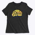 Ecru Mississippi Sublime Sunset Women's Cotton T-Shirt additional view 1