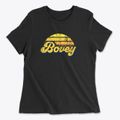 Bovey Minnesota Sublime Sunset Women's Cotton T-Shirt additional view 1