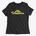 Waubeka Wisconsin Sublime Sunset Women's Cotton T-Shirt additional view 1