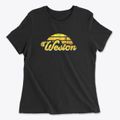 Weston Vermont Sublime Sunset Women's Cotton T-Shirt additional product view 1