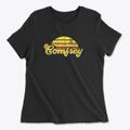Comfrey Minnesota Sublime Sunset Women's Cotton T-Shirt additional product view 1
