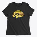 Hope New York Sublime Sunset Women's Cotton T-Shirt additional view 1