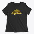 Malden Illinois Sublime Sunset Women's Cotton T-Shirt additional view 1