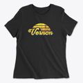 Vernon California Sublime Sunset Women's Cotton T-Shirt additional view 1