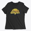 Bryan Ohio Sublime Sunset Women's Cotton T-Shirt additional view 1